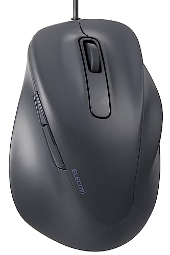 Amazon.co.jp: エレコム 有線マウス EX-G 静音 Mサイズ 5ボタン